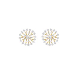 Timeless Elegance Gold Studs Earrings