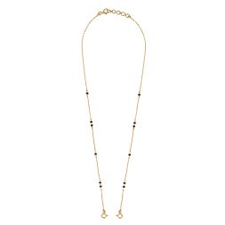 Glossy 18Kt Yellow Gold Mangalsutra