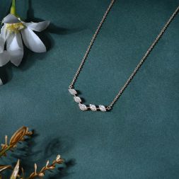 Brilliant Diamond Studded Desired Necklace