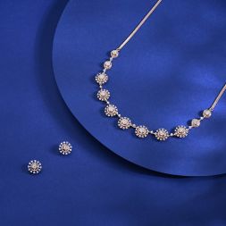 Rose Gold Gorgeous Necklace Set