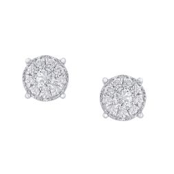 Bright Yellow Crown Star Gold Studs