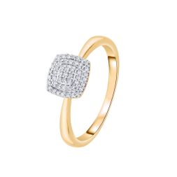Glossy 14KT Yellow Gold Ring