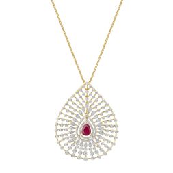 Glowing Diamond Pendant