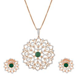 Timeless Brilliance Diamond Pendant Set