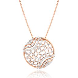 Timeless Circle Diamond Pendant