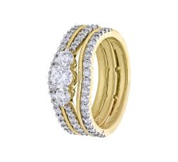 Brilliant Yellow Gold Ring