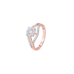 Finger Ring in 14KT Rose Gold