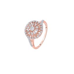 Round Diamond Finger Ring