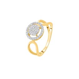 Dazzling Diamond in Yellow Gold