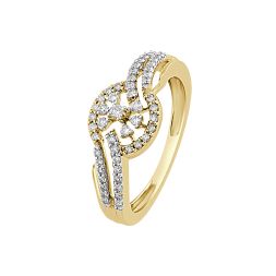Glamorous 14KT Yellow Gold Ring