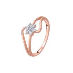 Round Diamond Finger Ring