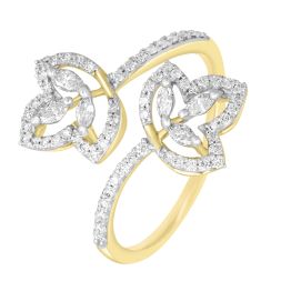Delicately Crafted 18KT Yellow Gold Ring