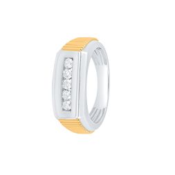 Regal Dual Metal Ring For Men