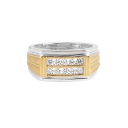 Dapper Dual Metal Ring For Men