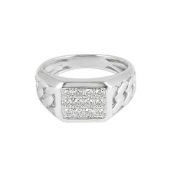 Minimalist Diamond Ring For Men