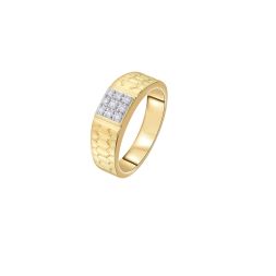 Daring Elegance Diamond Ring For Men