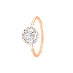 Shimmering Contemporary Women Ring