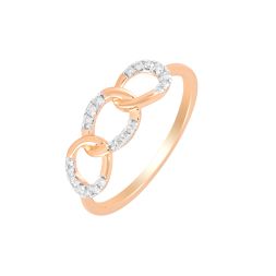 Perfect Circular Diamond Finger Ring