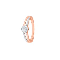 Eternal Rose Gold and Diamond Ring