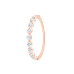 Antique Rose Sparkle Womens Diamond Ring