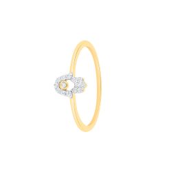 Golden Whisper 14KT Womens Ring