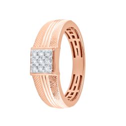 Royal Luminary Mens Gold Ring