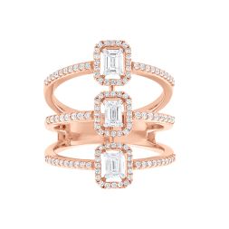 Magnificent 18KT Rose Gold Women Ring