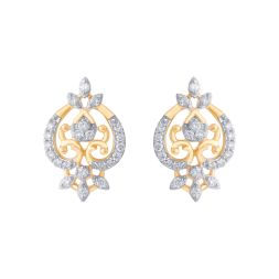 Glittering Chandelier Diamond Earrings