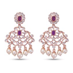 Alluring 18KT Rose Gold Earrings