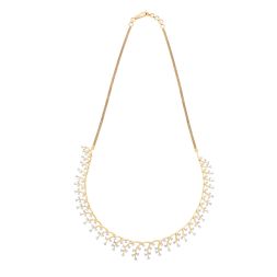 Textured Diamond Necklace