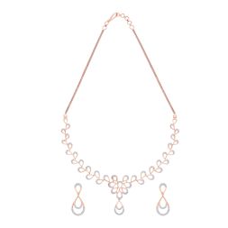Accentuating Diamond Jewellery Set