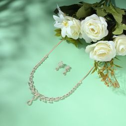 Floral Designed Jewellery Set