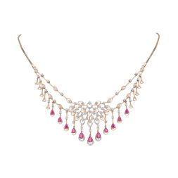 Glorious Diamond Astra Necklace