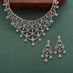 Divine Opulence Diamond Necklace Set