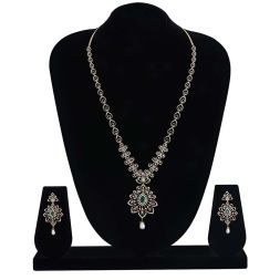 Opulent Elegance Diamond Necklace Set