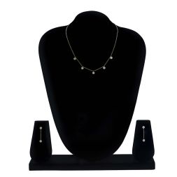 Charming Yellow Gold Necklace Set