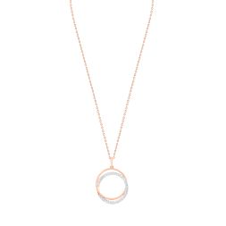 Elegant Geometric Design Rose Gold Necklace