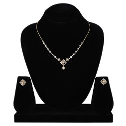 Striking Elegance Diamond Necklace Set