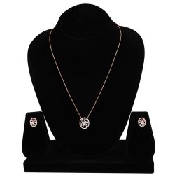 Lustrous Star Diamond Necklace Set