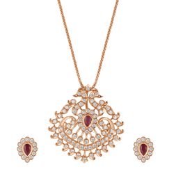 Eternal Sparkle Diamond Pendant Set