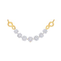 Glimmering Traditions Diamond Mangalsutra