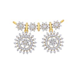 Dazzling 18KT Yellow Gold and Diamond Tanmaniya