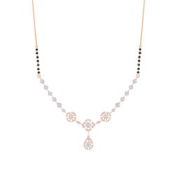 Traditional Rose Gold and Diamond Mangalsutra