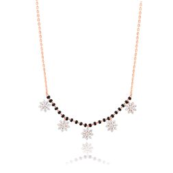 Timeless Floral Diamond Mangalsutra