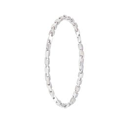 Glimmering Platinum Bracelet for Men