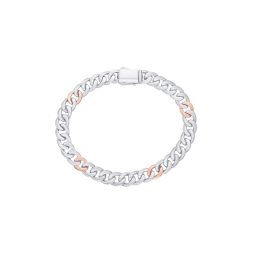 Sleek Dual Gold Bracelet for Men