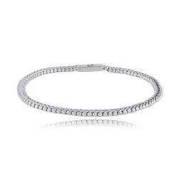 Sleek Platinum Flexi Bracelet