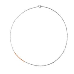 Two Tone Gold And Platinum Chain For Men