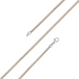 Glossy Men's Chain in Platinum
