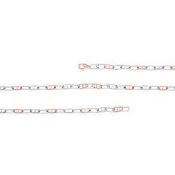 Simple Dual Metal Men's Chain
